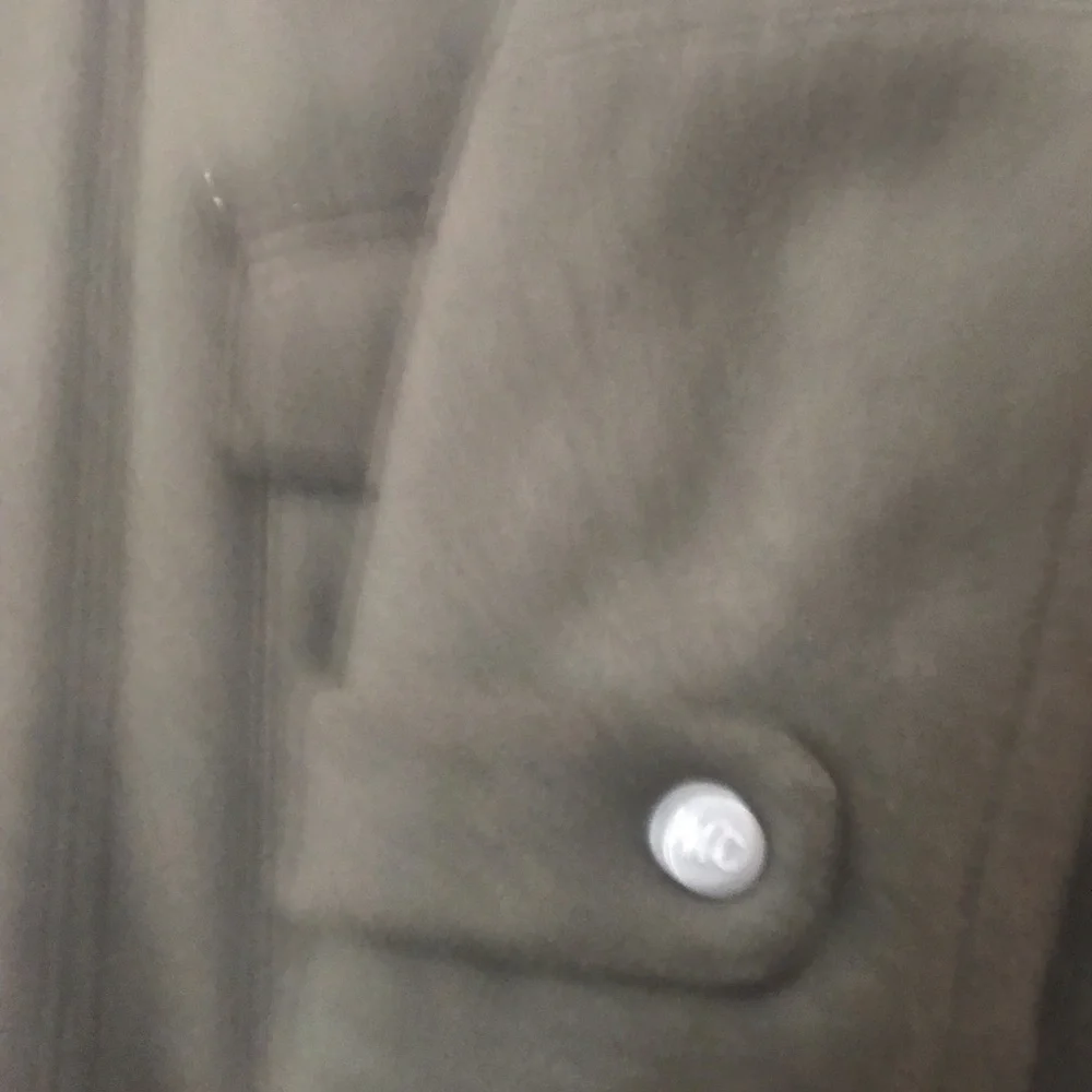 Kenneth Cole Mens Coat Large Olive - Picture 4 of 9